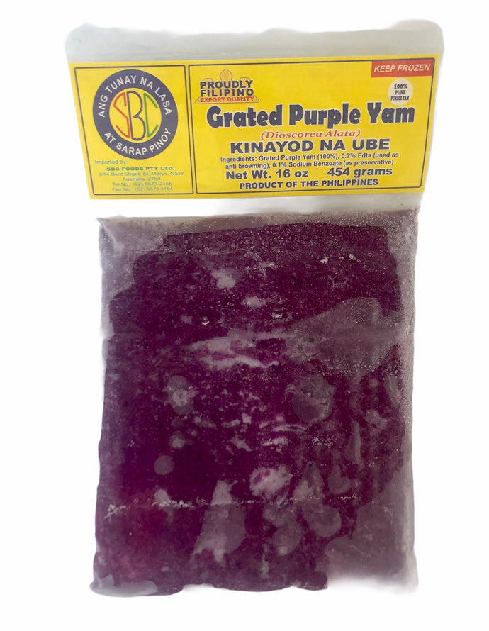 SBC Grated  Purple Yam (Ube) 454g